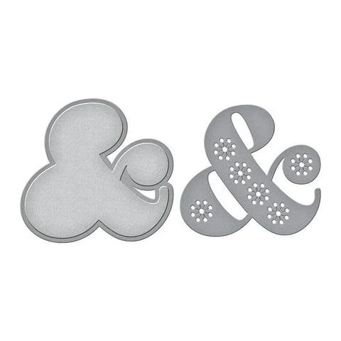 Stitched & Etched Dies from the Stitched Alphabet Collection