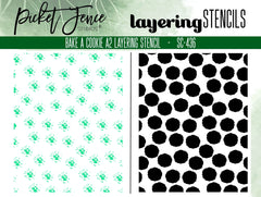 Bake a Cookie A2 Layering Stencil Set*