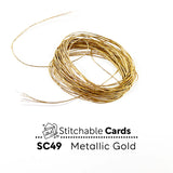 SC49 Embroidery Floss - Metallic Gold