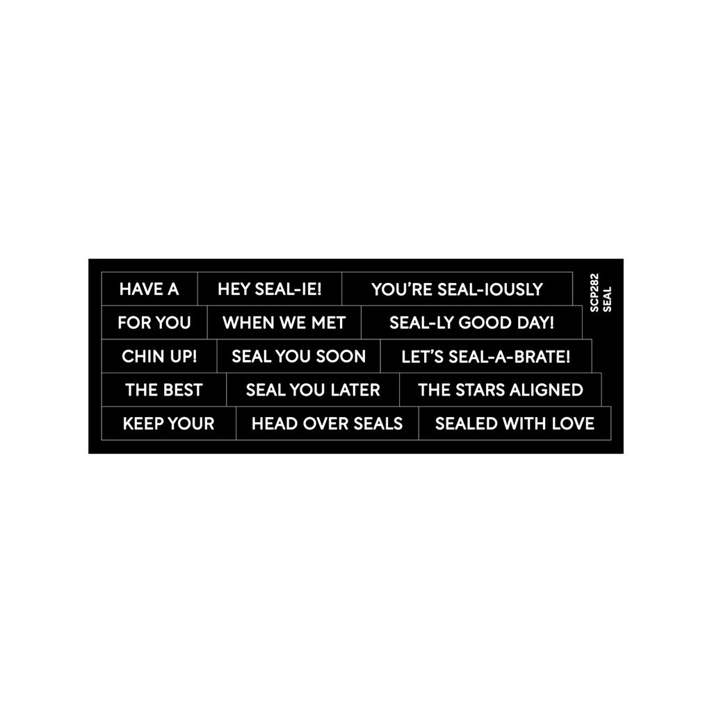 Subsentiments Seal Diecut