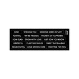 Subsentiments Seeds Diecut