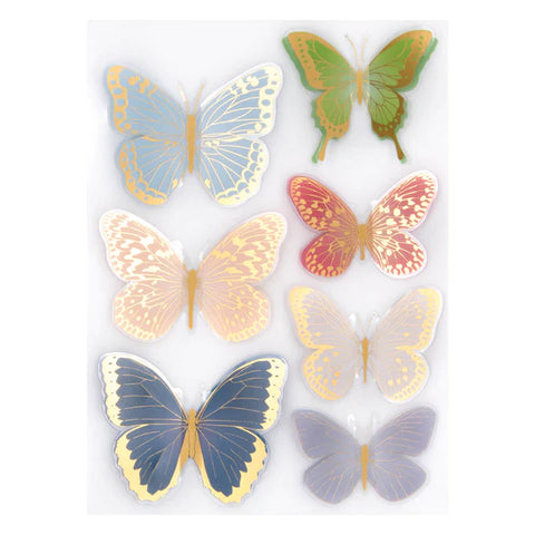 Autocollants papillons d’automne dimensionnels de la collection Serenade of Autumn