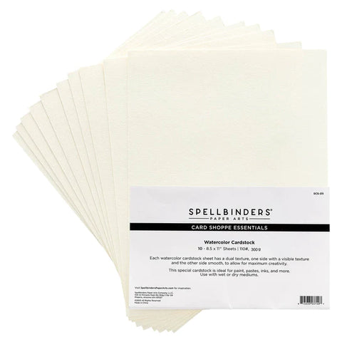 8.5" x 11" Watercolor Cardstock - 10 pack