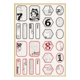 Book 10 Borders & Labels Stickers by Esther Glas