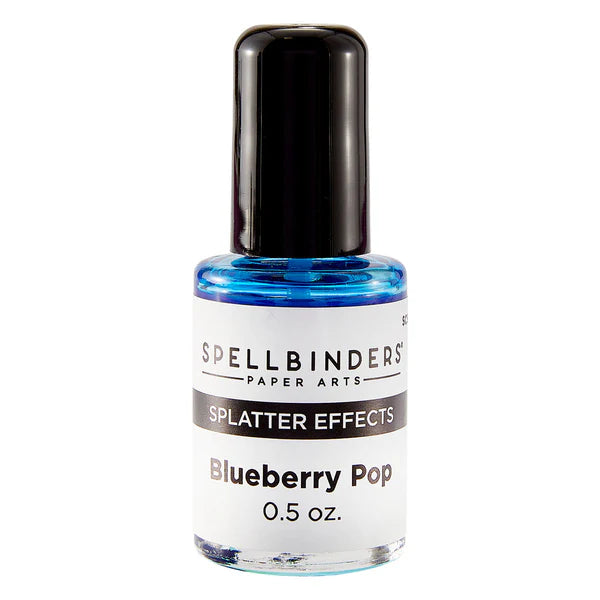 Blueberry Pop Splatter Effects