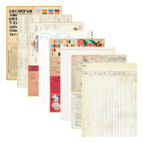 Reminiscence Book 10 Patterned Cardstock by Esther Glas