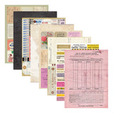 Reminiscence Book 10 Patterned Cardstock by Esther Glas