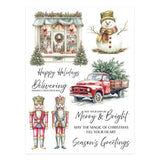 Joyful Wishes Rub-On Sheets from the Simply Made Collection