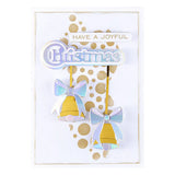 Christmas Sentiments Clear Stamp & Die Set from the All About Christmas Collection by Lisa Horton