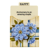 Tabbed In & Out Sentiments Clear Stamp & Die Set from the Tabbed Classics Collection by Wendy Vecchi