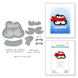 Cozy Waddles Clear Stamp & Die Set from the Merry Mischief Collection