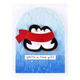 Cozy Waddles Clear Stamp & Die Set from the Merry Mischief Collection