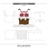 Chimney Caper Clear Stamp & Die Set from the Merry Mischief Collection