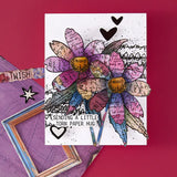 Sculpted Scripted Floral Clear Stamp & Die Set from the Beautifully Imperfect Collection