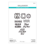 Road Trip Adventures Sentiments Stamp & Die Set by Mindy Eggen