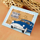 Road Trip Adventures Sentiments Stamp & Die Set by Mindy Eggen