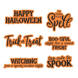 Classic Mouse Trick-or-Treat Sentiments Stamp & Die Set