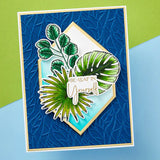 Tropical Leaves Press Plate & Die Set from the Propagation Garden Collection by Annie Williams