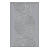 Lined Circles Embossing Folder from the Modern Botanicals Collection by Dina Wakley