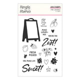 Pink Lemonade Stamp & Die Bundle with Simple Stories
