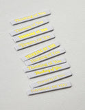 Thinking of You Foil Greetings White Tabs