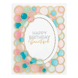 Balloon Garland & Sentiments Stencil from the It’s My Party Collection by Carissa Wiley