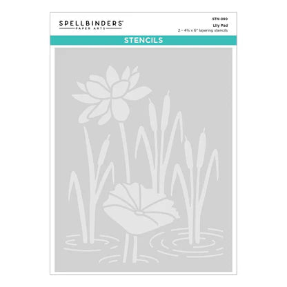 Lily Pad Stencil from the Jump for Joy Collection