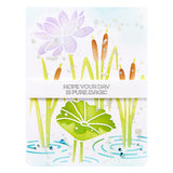 Lily Pad Stencil from the Jump for Joy Collection