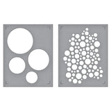 Lots of Circles Stencils from the All About Christmas Collection by Lisa Horton