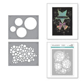 Lots of Circles Stencils from the All About Christmas Collection by Lisa Horton