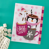 Mugs and Kisses Sentiments Clear Stamp Set