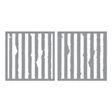 Tattered Stripes Stencils from the Beautifully Imperfect Collection