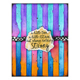 Tattered Stripes Stencils from the Beautifully Imperfect Collection