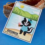 Lakeside Memories Layered Stencil by Allison Frazier