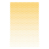 Layered Cascading Dots Stencil by Simon Hurley