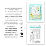 Sending Sunshine Sentiments Clear Stamp Set from the Windows with a View Collection by Tina Smith