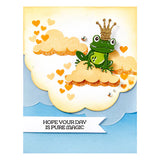 Jump for Joy Sentiments Clear Stamp Set from the Jump for Joy Collection