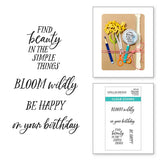 Field Notes Sentiments Clear Stamp Set from the Field Notes Collection