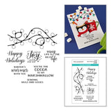 Mugs and Kisses Sentiments Clear Stamp Set