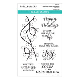 Mugs and Kisses Sentiments Clear Stamp Set