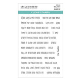 Stay Saucy Clear Stamp Set from the Buon Appetito Collection