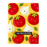 Stay Saucy Clear Stamp Set from the Buon Appetito Collection