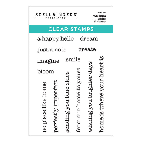 Whimsical Wishes Clear Stamp Set by Vicky Papaioannou