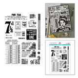 Keepsake Numbers Clear Stamp Set by Esther Glas