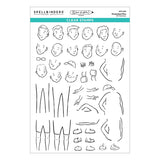 Illustrated Man Clear Stamp Set by Josh Griffiths
