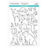 Wild Friends Clear Stamp Set by Josh Griffiths