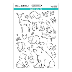 Wild Friends Clear Stamp Set by Josh Griffiths