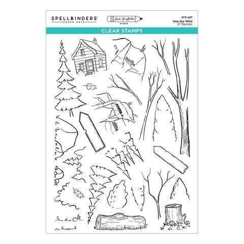 Into the Wild Clear Stamp Set by Josh Griffiths