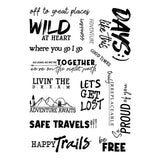 Words for the Wild Clear Stamp Set by Josh Griffiths