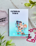 March Mouse 3X4 Stamp Set